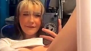 Emo Nymph Fucking Herself With A Faux-cock