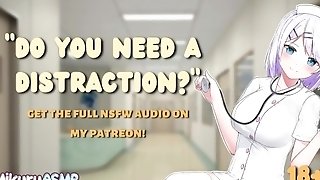 [spicy] Nurse 'distracts' You During Appointment│lewd│smooching│grinding│squealing│fta